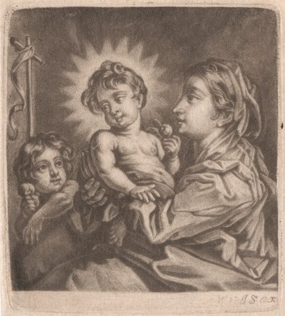 Vergine, Bambino Gesù e San Giovanni da William Vincent