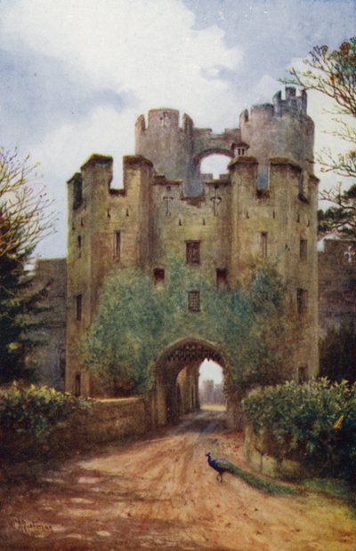 Castello di Warwick: Ponte levatoio e saracinesca da William W. Quatremain