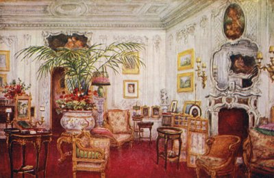 Castello di Warwick: Boudoir di Lady Warwick da William W. Quatremain