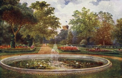 Castello di Warwick: Passeggiata sulla terrazza da William W. Quatremain