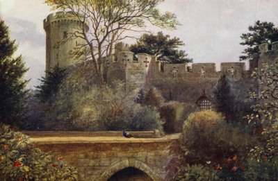 Castello di Warwick: Il ponte del fossato da William W. Quatremain