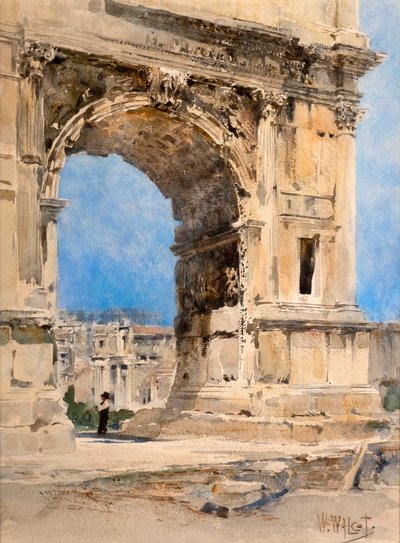 Arco di Tito, Roma da William Walcot