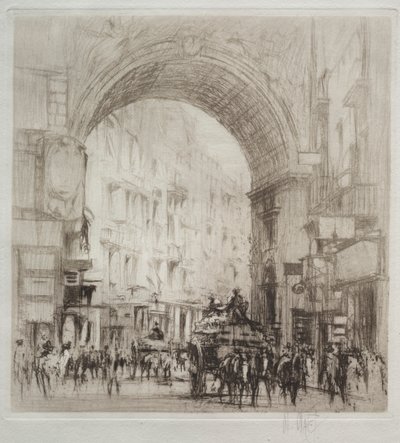Arco San Carlo, Napoli da William Walcot