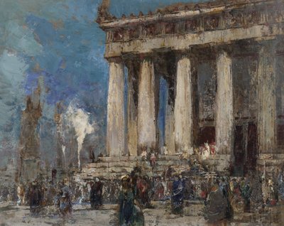 Tempio greco, 1919 da William Walcot