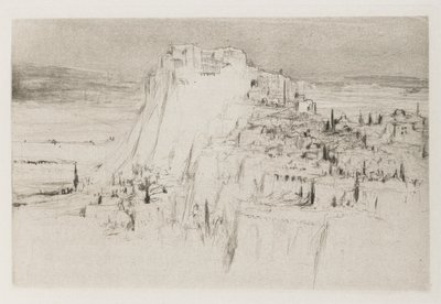 Erodiade: Pagina 3, La cittadella di Macheronte sorgeva dal lato orientale del Mar Morto, su un picco di basalto, a forma di cono da William Walcot