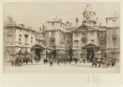 Set di Londra: Horseguards da William Walcot