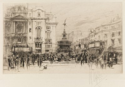 Set di Londra: Piccadilly Circus (con Criterion Theatre) da William Walcot