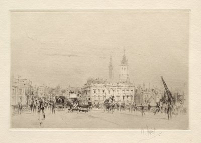 Sul London Bridge da William Walcot