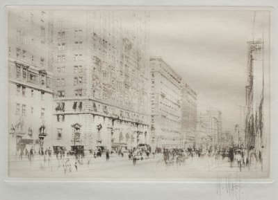 Park Avenue, New York da William Walcot