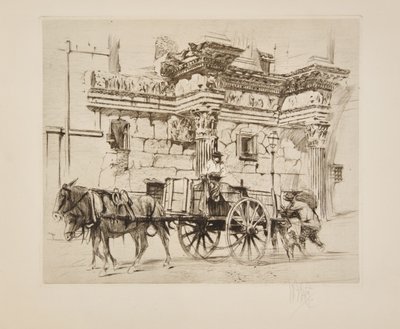 Il Foro di Minerva da William Walcot