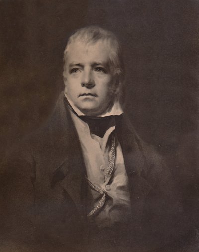 Sir Walter Scott, romanziere e poeta scozzese da William Walker