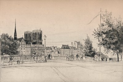 Le Torri di Notre-Dame, 1915 da William Walker