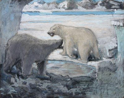 Il corteggiamento degli orsi, Groenlandia da William Walls