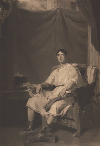 John Philip Kemble come Catone da William Ward