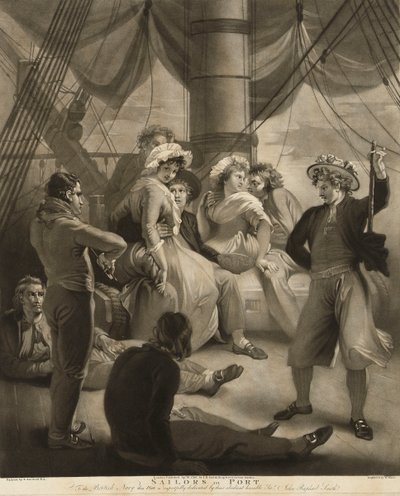 Marinai in porto da William Ward