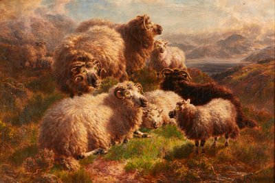 Sera sulle colline, Loch Tay, Perthshire da William Watson