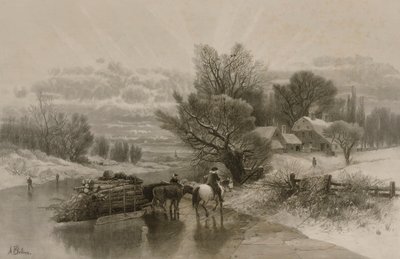 La via più vicina in inverno da William Wellstood