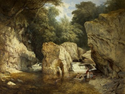 Scena nel Galles del Nord da William West