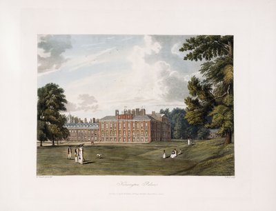 Palazzo di Kensington, 1819 da William Westall