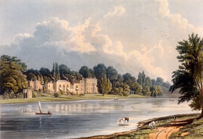 Villa del Papa a Twickenham, 1828 da William Westall