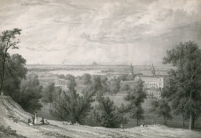 Vista di Greenwich, Londra da William Westall