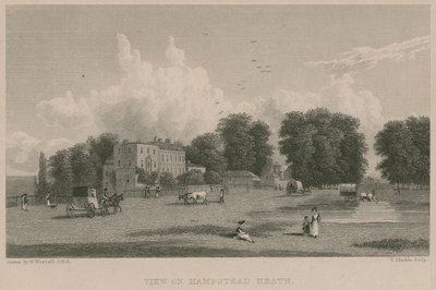 Veduta di Hampstead Heath da William Westall