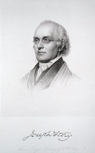 Joseph Story da William Wetmore (after) Story
