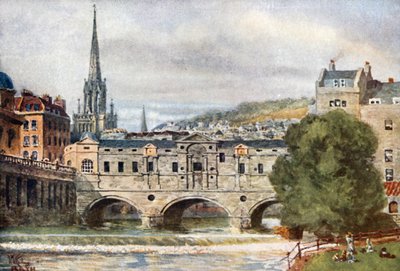 Bath, Pulteney Bridge da William Wiehe Collins