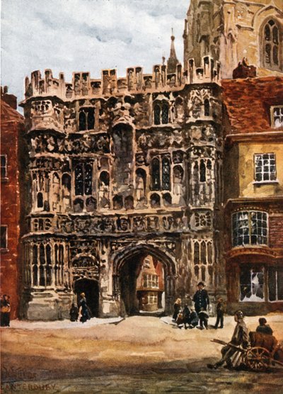 Canterbury, il cancello di Christchurch da William Wiehe Collins
