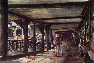 Chester, le Rows da William Wiehe Collins