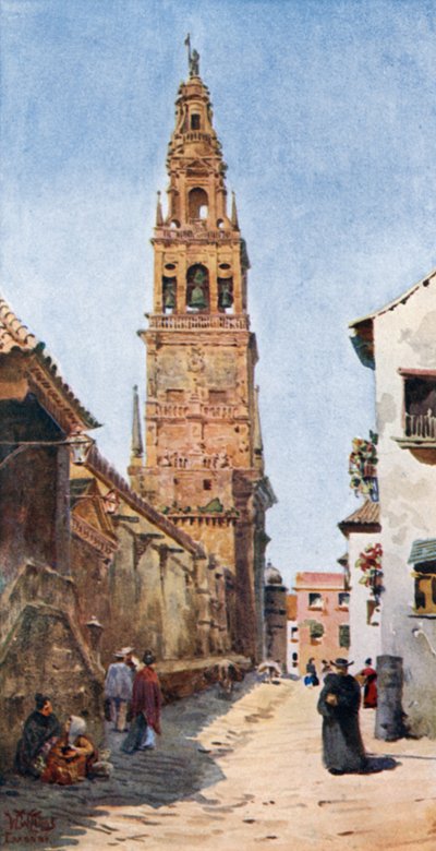 Cordoba, la Torre Campanario da William Wiehe Collins