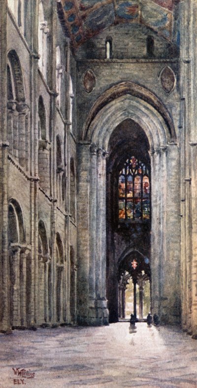 Ely, Interno della Navata da William Wiehe Collins