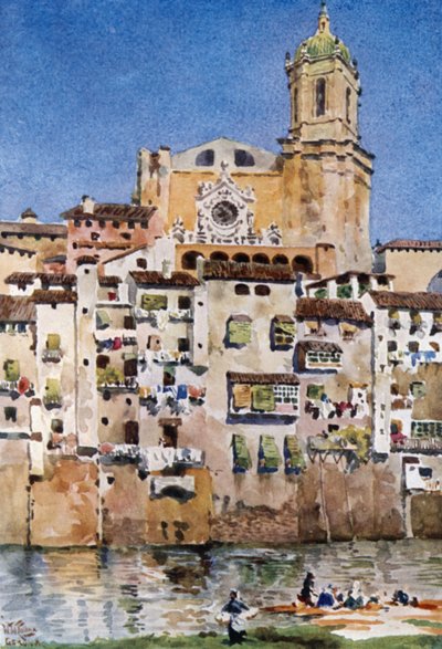 Gerona, la Cattedrale da William Wiehe Collins