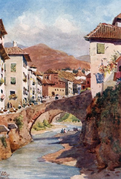 Granada, Calle del Darro da William Wiehe Collins