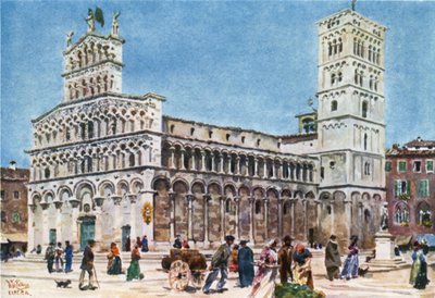 Lucca, S. Michele da William Wiehe Collins