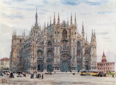 Milano. Il Duomo da William Wiehe Collins