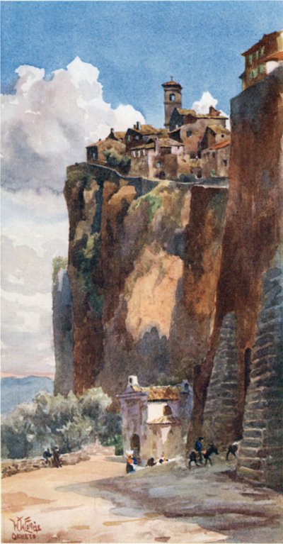 Orvieto. La Porta Maggiore da William Wiehe Collins