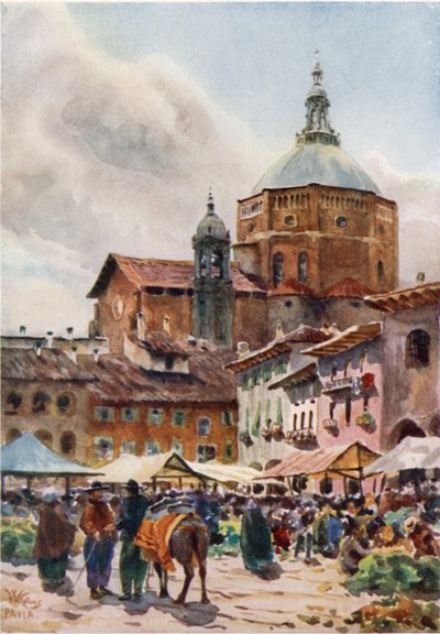 Pavia. La Cattedrale da William Wiehe Collins