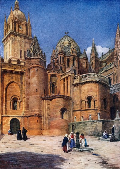 Salamanca, la Vecchia Cattedrale da William Wiehe Collins