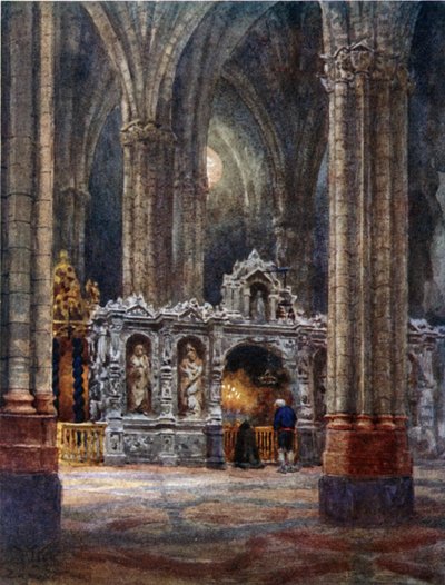 Saragozza, nella Vecchia Cattedrale da William Wiehe Collins