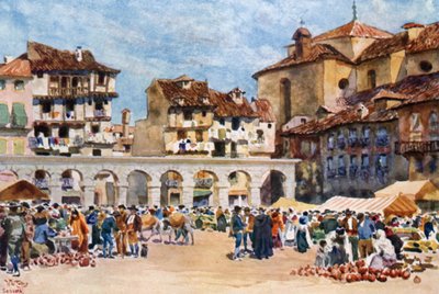 Segovia, Plaza Mayor da William Wiehe Collins