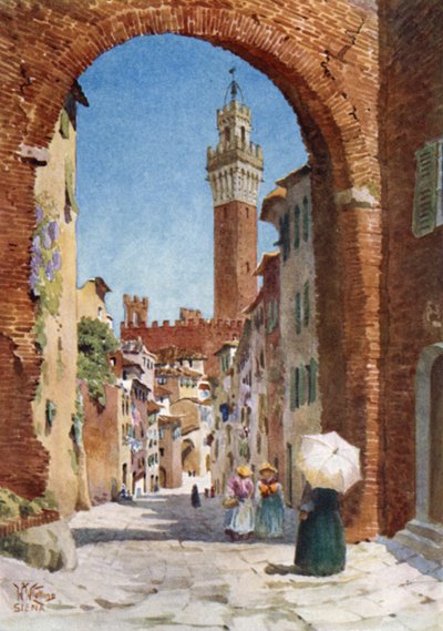 Siena. Interno della Cattedrale da William Wiehe Collins