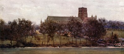 St. Albans dalle Mura di Old Verulam da William Wiehe Collins