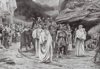 La sepoltura di un capo britannico da William Wiehe Collins