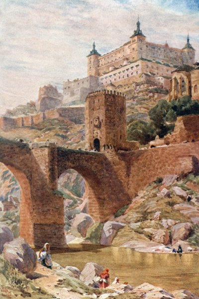 Toledo, il Ponte di Alcantara da William Wiehe Collins