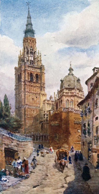 Toledo, la cattedrale da William Wiehe Collins