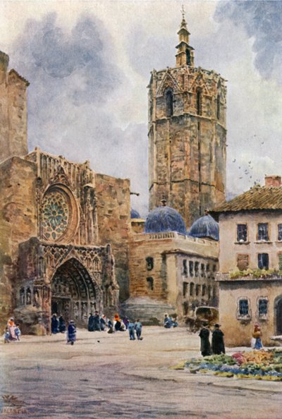 Valencia, Porta della Cattedrale da William Wiehe Collins