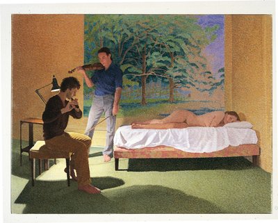 Figure con un paesaggio da William Wilkins