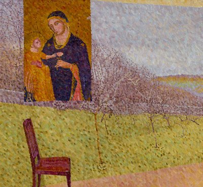 Madonna con paesaggio da William Wilkins