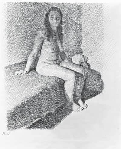 Nudo seduto da William Wilkins